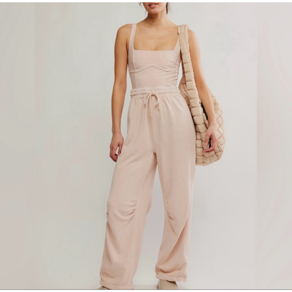 FP Movement by Free People Pants - FP Movement Inbound Onesie NWT Free People XS Cashmere